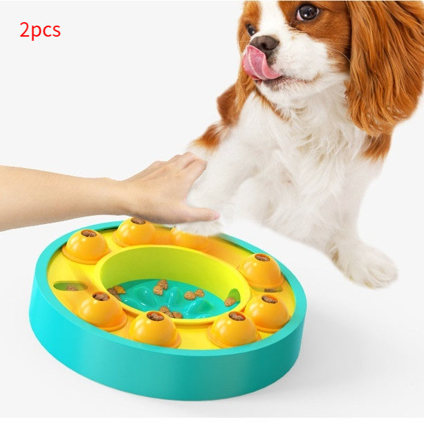 Dog's Slow Feeder Puzzle Bowl - Barking Dog Shop