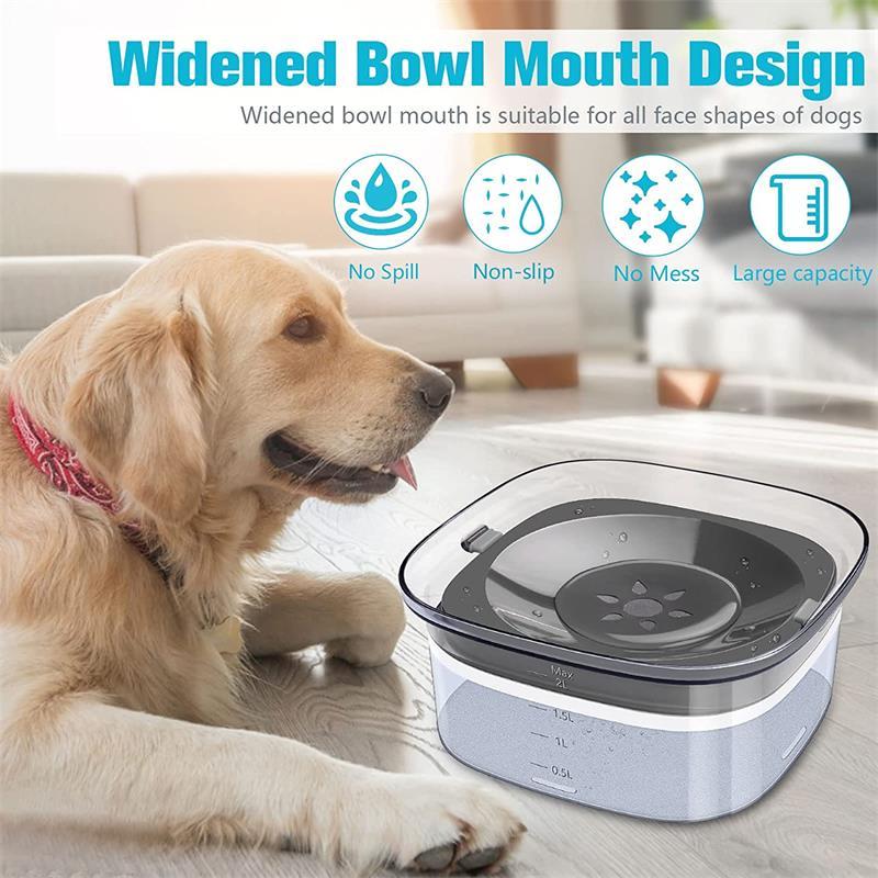 70oz/2L Spill Proof Dog Water Bowl - Barking Dog Shop