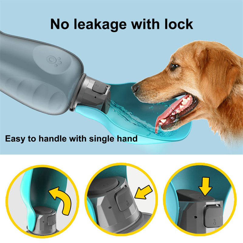 Dog's Portable Water Bottle - Barking Dog Shop