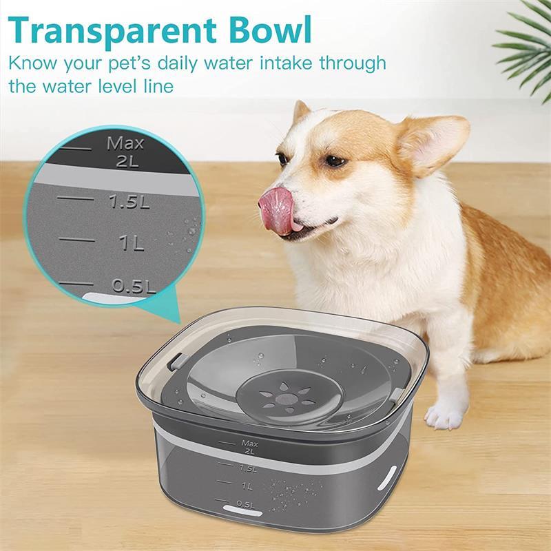 70oz/2L Spill Proof Dog Water Bowl - Barking Dog Shop
